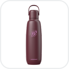 The sodastream® Fizz &amp; Go Easy Mix Carbonating Bottle is perfect for enjoying your favorite fizzy beverage at home or on the go. – 1
