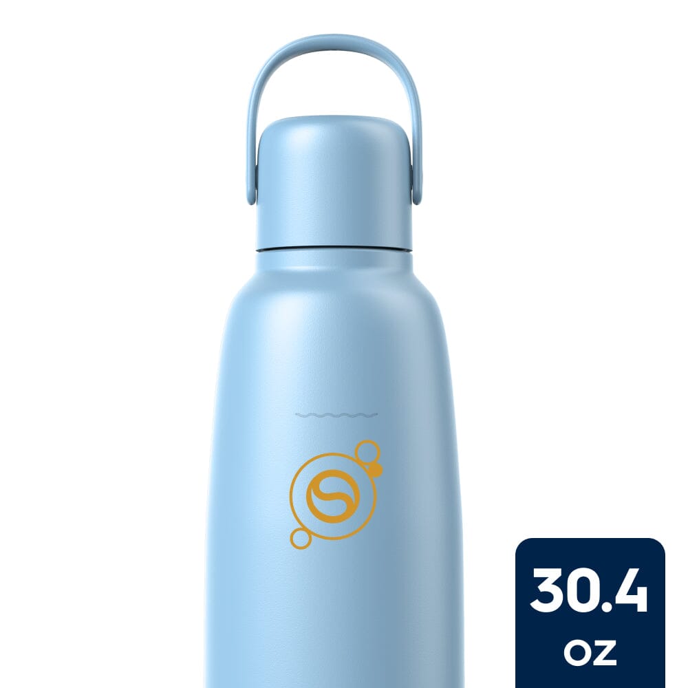 Sodastream Fizz & Go™ Insulated Stainless Steel Carbonating Bottle Arctic 30.4 oz – 1